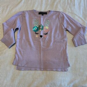 Ellie Kids Lavender Bunny Top